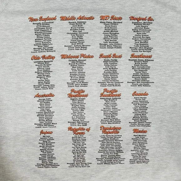 UA Babe Ruth League 2010 Cal Ripken Series Baseball Gray Short-Sleeved Tee Shirt - Picture 6 of 11